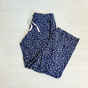 Calvin Klein Navy Heart Print Pajama Pants